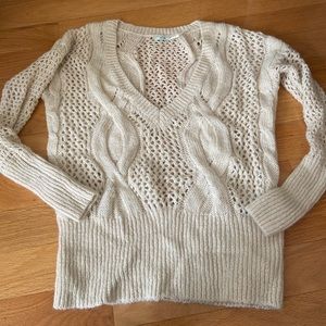 Open Knit Sweater